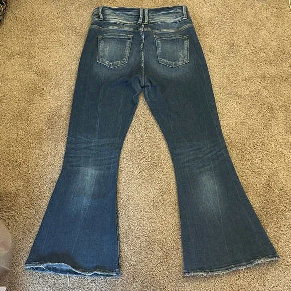 KanCan Dark Blue Flare Jeans Women’s Size 31 - Picture 9 of 9